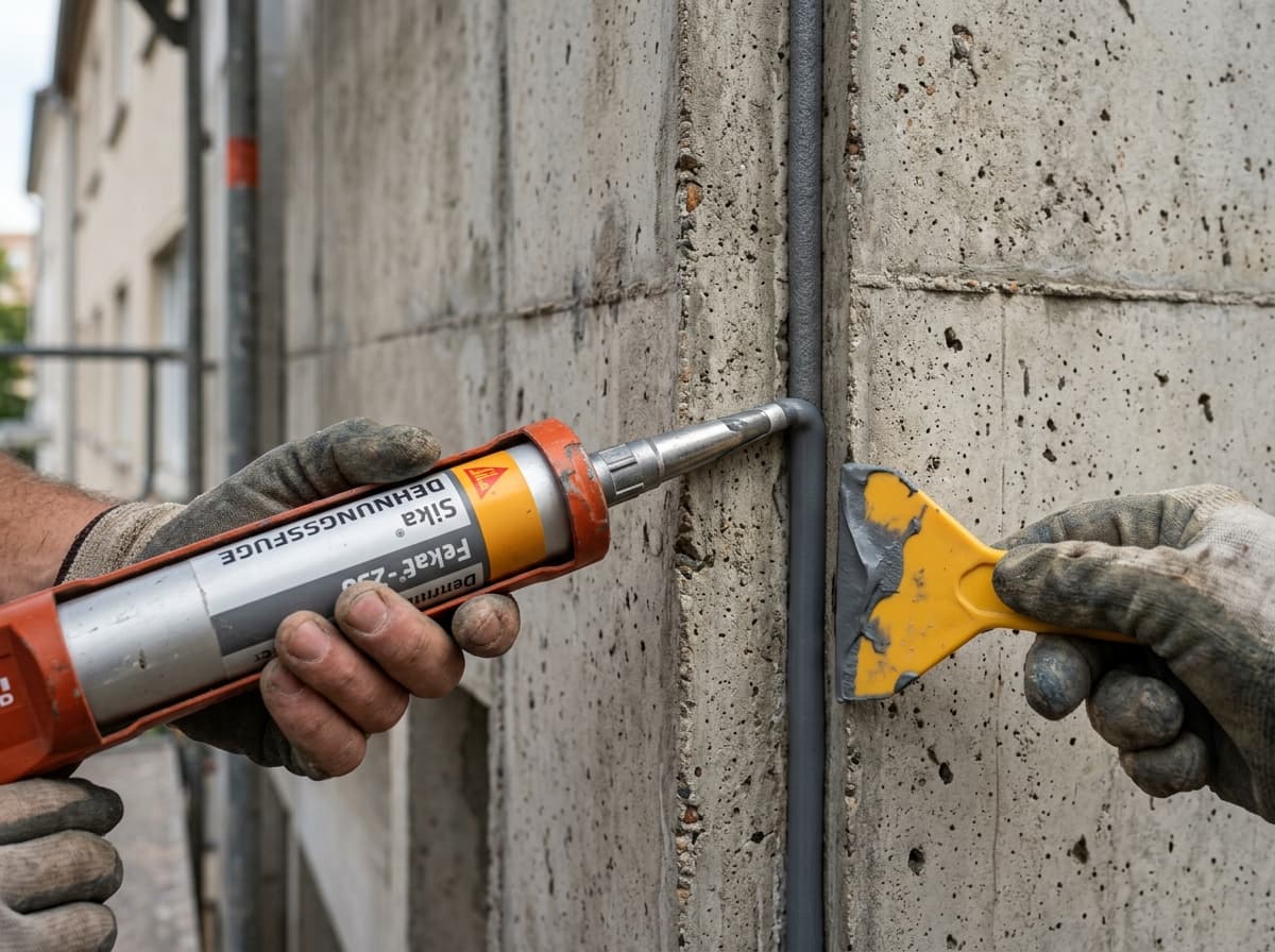 Fugenarbeiten im Hochbau